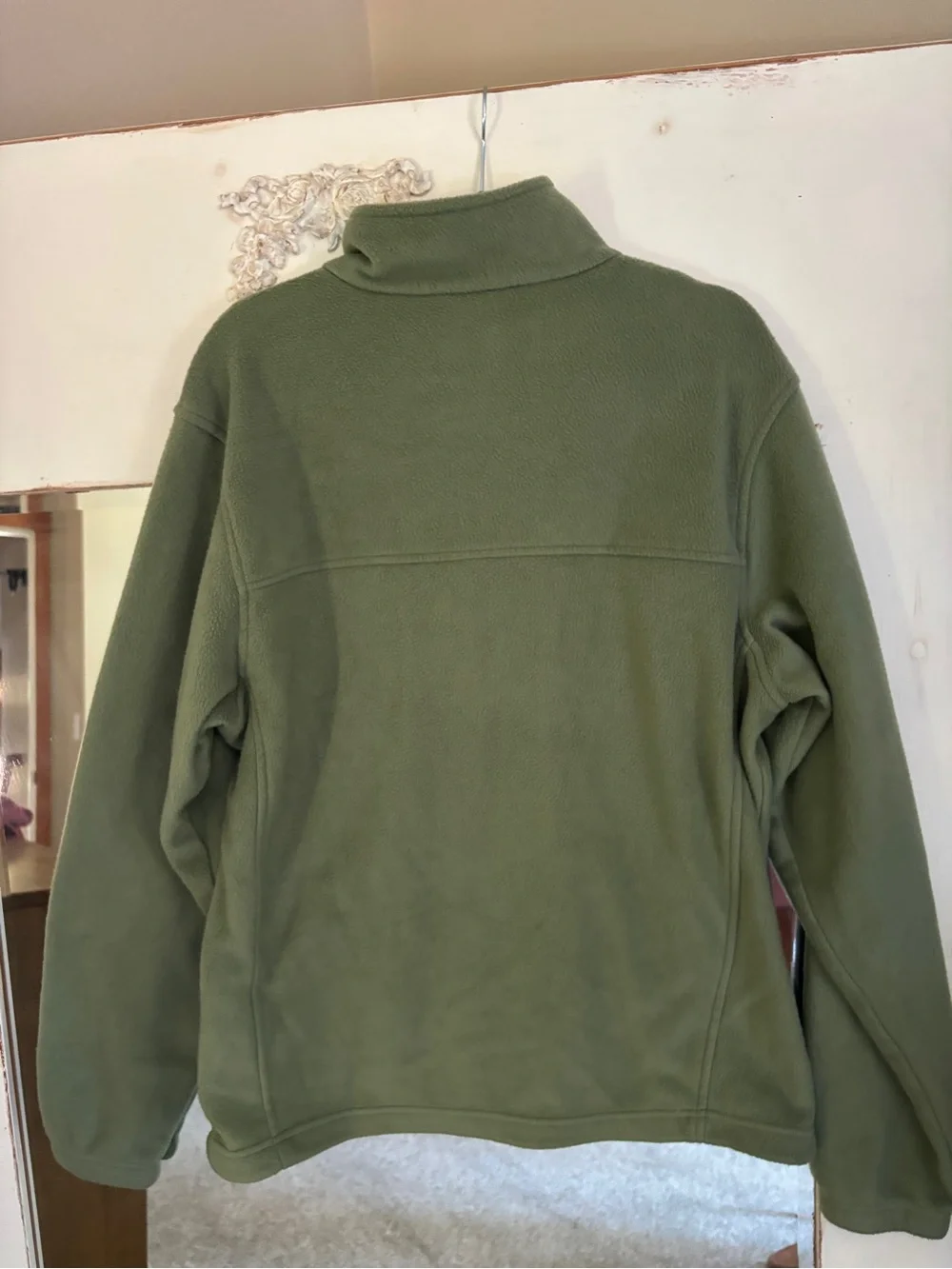 Columbia Men's Steens Mountain 2.0 Full Zip Fleece Jacket Olive Green - Size L